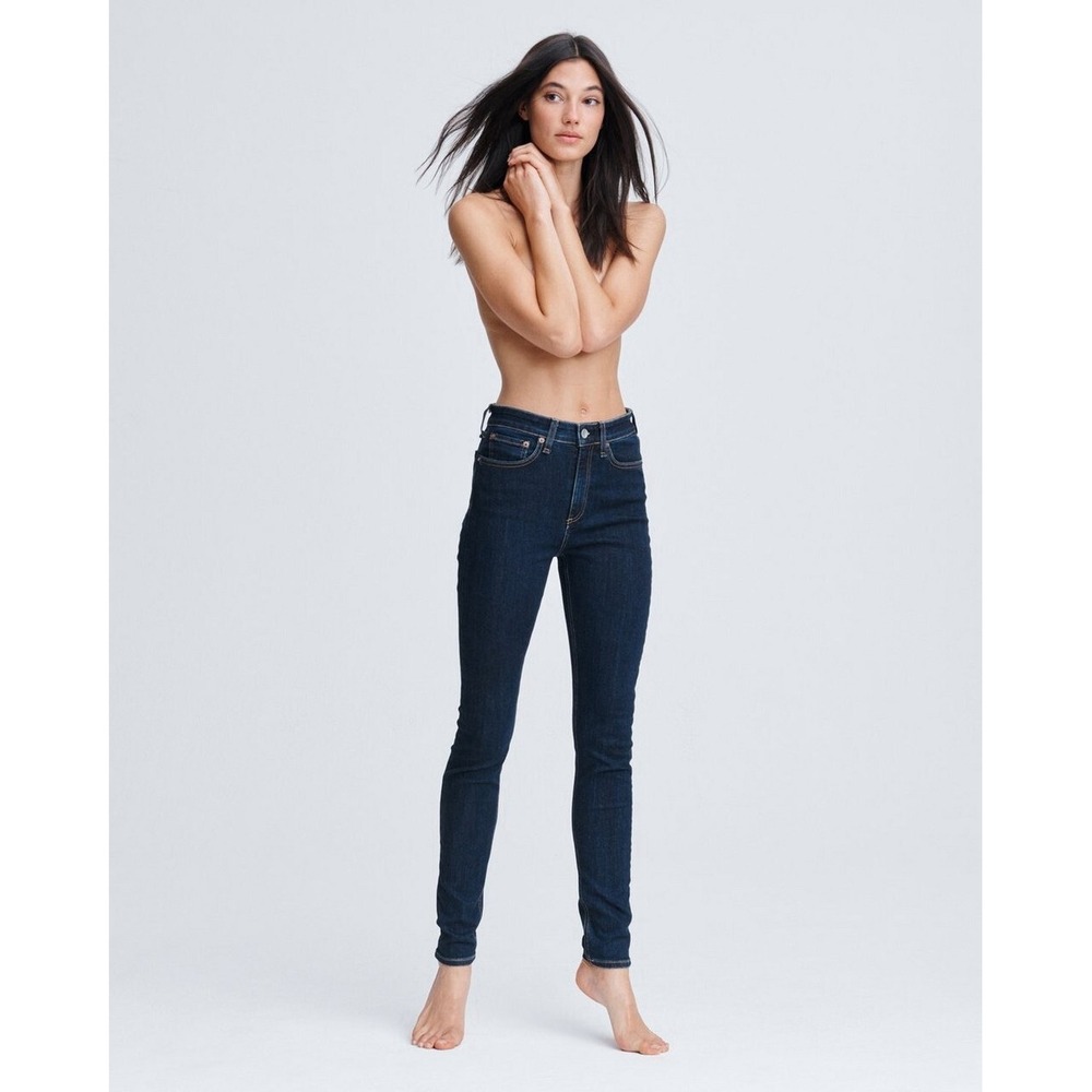 Rag &‎ Bone Jeans Womens Size 24 Nina High Rise Skinny Color Carmen